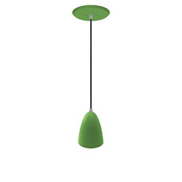 Imagem de Pendente Tulipa, Cromalux, 300708, 25 W, Verde Fosco