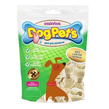 Imagem de Petisco Osso Mini Dog Pet's de Couro Bovino 100% Natural Peso:500g