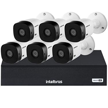 Imagem de Kit Intelbras 6 câmeras VHL 1120 HD 1mp 20m DVR de 8 canais
