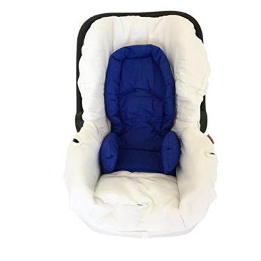 Imagem de Alan Pierre Baby Acolchoado Bebe Conforto, Azul Caneta/Branco