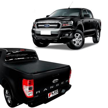 Imagem de Capota Lona Marítima Flash Cover p/ Ranger Xls 2012 Até 2023 Cabine Dupla
