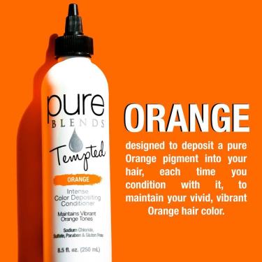 Imagem de Condicionador Pure Blends Tempted Orange Color Depositing fo