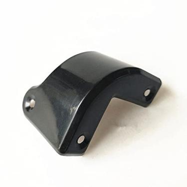 Imagem de 8 peças preto frontal traseiro plástico guitarra amplificador amplificador amplificador canto para Marshall