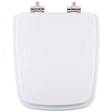 Imagem de Assento Sanitário Poliester Soft Close Boss Branco para vaso Incepa