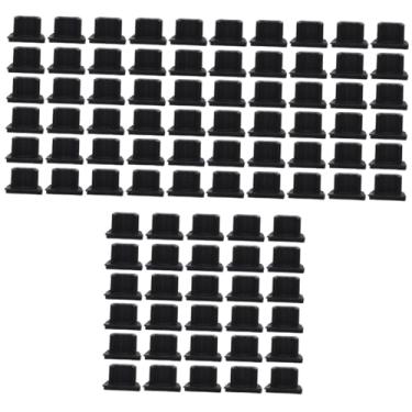 Imagem de DOITOOL 195 Peças Plugues de poeira móveis telefone anti plugue micro capa tomada carregador celular tampas micro USB de substituição rolha anti-poeira USB substituir soquete Anti-bloqueio