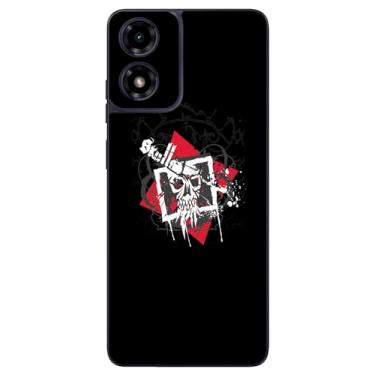 Imagem de Capa Adesivo Skin015 Verso Para Motorola Moto G24