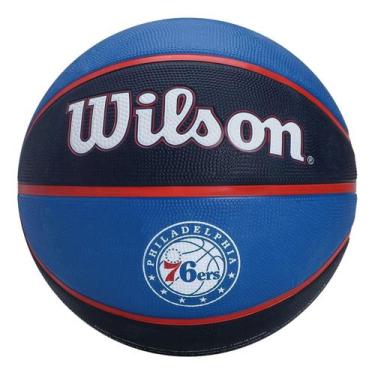 Imagem de Bola Basquete Wilson Nba Team Tribute Philadelphia  7