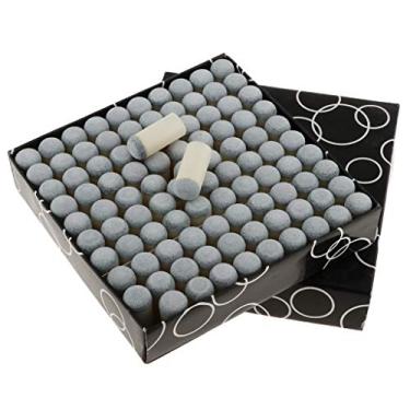 Imagem de LoveinDIY 100 X Ponteiras de sinuca de bilhar de empurrar para sinuca de bilhar 9 mm/10 mm/12 mm/13 mm - Branco, 12 mm