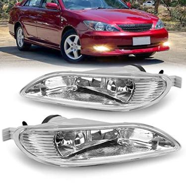 Imagem de ENERBITIOUS Farol de neblina de substituição para Toyota Camry 2002-2004, Toyota Corolla 2005-2008, 2002-2003, Toyota Solara farol de neblina compatível com lâmpadas de halogêneo e kit de fiação