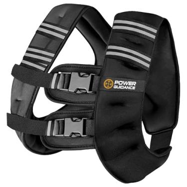 Imagem de Power Guidance Colete pesado para homens e mulheres, coletes de peso para treinamento de força atualizados, mochila com pesos, colete de corrida para treino pesado