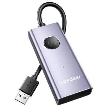 Imagem de Vaydeer Mouse USB de Metal, Movimento de Mouse S4 com Interruptor Liga/Desliga, Simula Movimento para Evitar Suspensão, Conecte e Use, Sem Driver