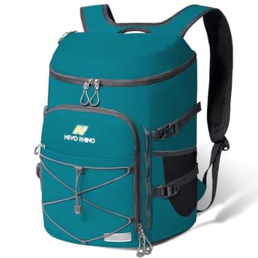 Imagem de Mochila Cooler, 36 latas isoladas mochila multifuncional à prova de vazamento à prova de vazamento macia leve mochila cooler com grande capacidade para homens mulheres acampar caminhadas piqueniques praia ou passeios de um dia