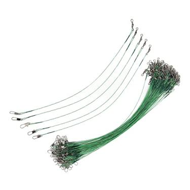 Imagem de Líder de Pesca, Fio de Pesca de Aço Protetor de Alta Dureza 100 Peças para Pescador (25cm)