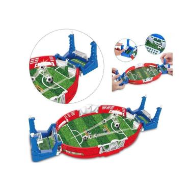 Imagem de Brinquedo Mini Mesa Jogo Futebol Game Menino Pebolim Pinball