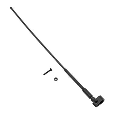 Imagem de rockible Antena de carro rc, modelo de sinal, antena de simulação de linha para carro crawler escala 1:10 1:8, Montagem direita