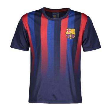 Imagem de CAMISETA BRAZILINE BARCELONA STAMINA INFANTIL - MAR/VERM 08-Unissex