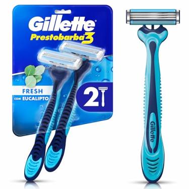 Imagem de Aparelho de Barbear Descartável Gillette Prestobarba3 Cool 2 Unidades