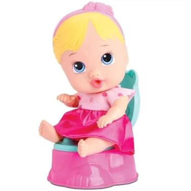 Imagem de DiverToys Litlle Dolls Faz Xixi Branca