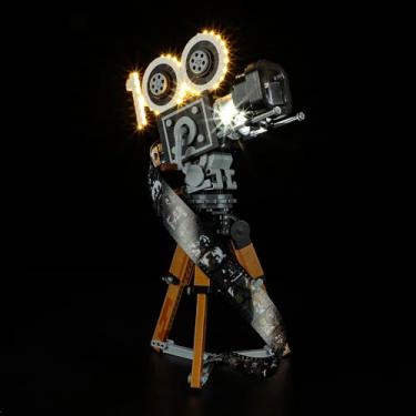 Imagem de MENZAVA LED Light Set Compatible with 43230 Walt Disney Tribute Camera Building Blocks Model - Model Set NOT Included