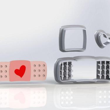 Imagem de Cortador Enfermagem Band Aid Modular Tamanho 5cm