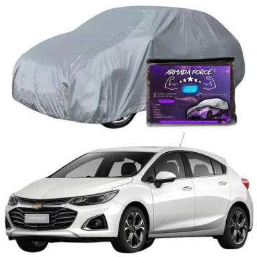 Imagem de Capa Cobrir Carro CRUZE HATCH 100% Forrada Armada Force 100% Impermeáv