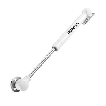 Imagem de 08 Pistões á Gás Força Normal Branco 100N Abre Porta P/ Cima - Renna