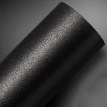 Imagem de Adesivo Vinil Automotivo Envelopamento Jateado Black Autocolante Carro
