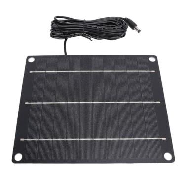 Imagem de Exaustor Movido a Energia Solar de 6 W 6 V para Casas de Animais de Estimação, Exaustor Solar de Funcionamento Silencioso para Galpão, Galinheiro, Circulação de Ar