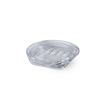 Imagem de Saboneteira Transparente Porta Sabonete Acessorio Banheiro - UZ