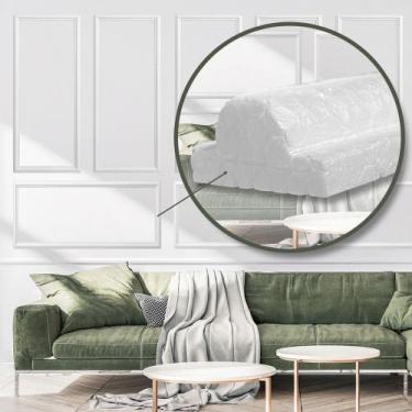 Imagem de Kit com 10 Metros Moldura Isopor Decorativa Boiserie Comum Rodameio - 