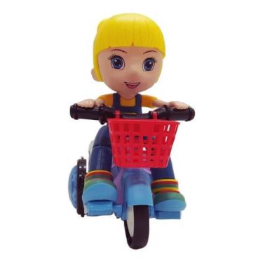 Imagem de Brinquedo Triciclo Divertido Bate Volta Empina Gira 360 Sons E Luz(Men