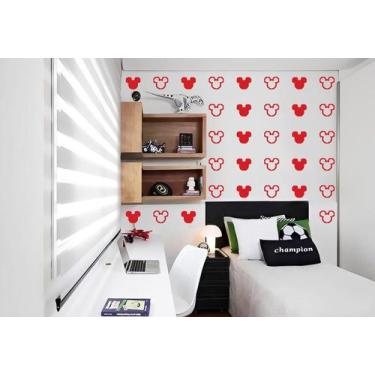 Imagem de Kit 80 Adesivo Mickey 7cm x 5,8cm Decoração Casa, Sla Quarto - Imprima