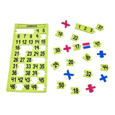 Imagem de Kit de alfabetização 375 peças alfabeto silabas e números - CRIATIVA M