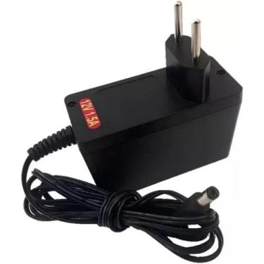 Imagem de Fonte 12v 1,5a Plug P4 Bivolt Diversos Aparelhos