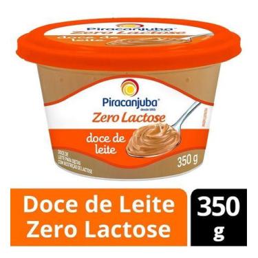 Imagem de Doce De Leite Zero Lactose Piracanjuba Pote 350g