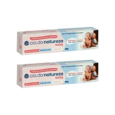 Imagem de Creme Para Assaduras Cia Da Natureza Baby 45G - Kit Com 2Un - Cia. Da 