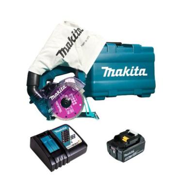 Imagem de Serra Mármore A Bateria 18v 5ah Dcc500zkx1 Makita Bivolt, Bivolt
