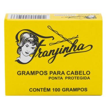 Imagem de Grampo Franjinha Castanho Nº 5 100 Unidades