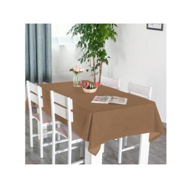 Imagem de Toalha de mesa Linho Rustico para 4 lugares 1,40 x 1,40 - Armazem do E