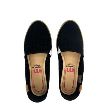 Imagem de Sapatilha Moleca Alpargata Nobuck 5287210, Pretonobuck, 38