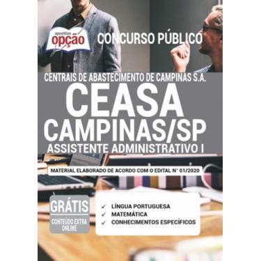 Imagem de Apostila Ceasa Campinas Sp - Assistente Administrativo 1 - Apostilas O