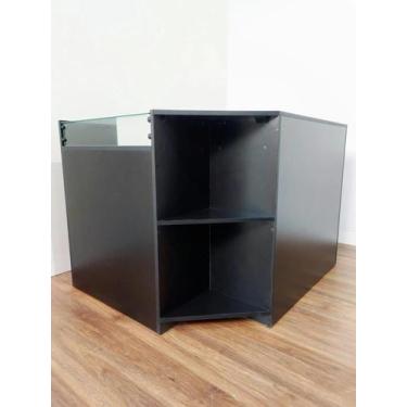 Imagem de Balcão L Pequeno Preto - SR fábrica de móveis