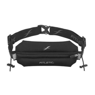 Imagem de Pochete Para Corrida Neo Racing Fitletic Zíper Preto, Neoprene, Preto,