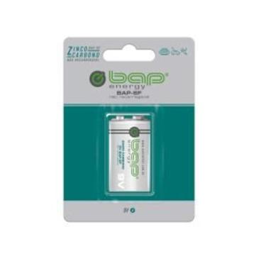 Imagem de Bateria bap energy 9 volts zinco carbono bap-6f caixa com 10