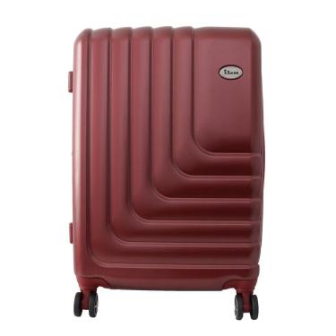 Imagem de Mala de Viagem Media Expansivel em Abs Ika Flex, Cadeado Tsa Embutido, Rodas Duplas 360  Vermelha