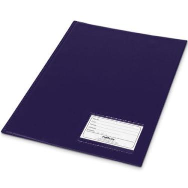 Imagem de Pasta Catálogo PVC 100 Envelopes com Visor 245x10x335mm cor Azul - POL