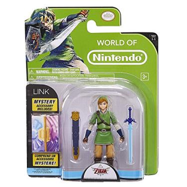 Imagem de World of Nintendo, Legend of Zelda: Skyward Sword Link Action Figure, 4 Inches