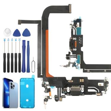 Imagem de YHX-US Cabo flexível conector USB Dock para iPhone 13 Pro Max substituição de porta de carregamento para iPhone 13 Pro Max com ferramentas