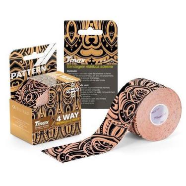 Imagem de Fita Tape Bandagem Adesiva Funcional Profissional 4 Way TATOO Tmax