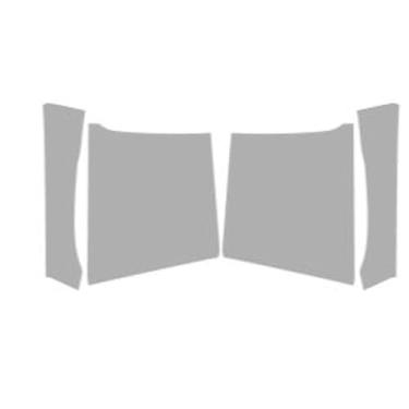 Imagem de Vicrez Paint Protection PPF Pre-Cut Kit, Splash vpp4169 Compatible with GMC Sierra HD 2500 3500 Duramax Crew 2017-2019